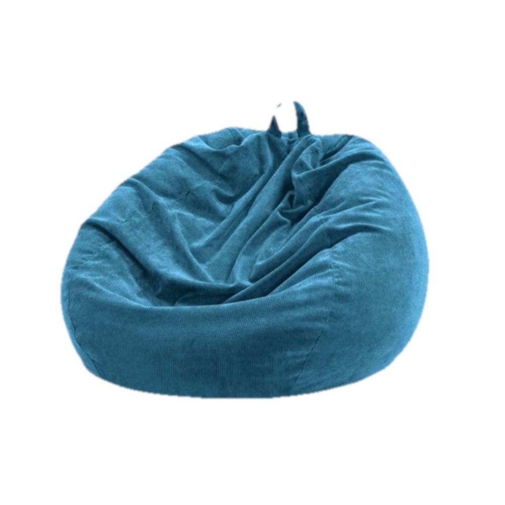 Bean Bag Chair Cover MEDIUM (200L)-BLUE ENCRE